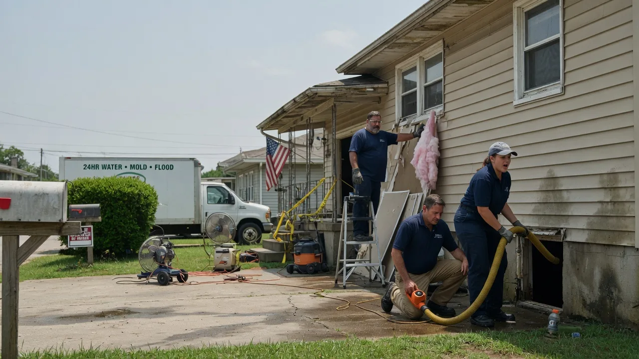 Water Damage Repair in Lewisburg, PA near me